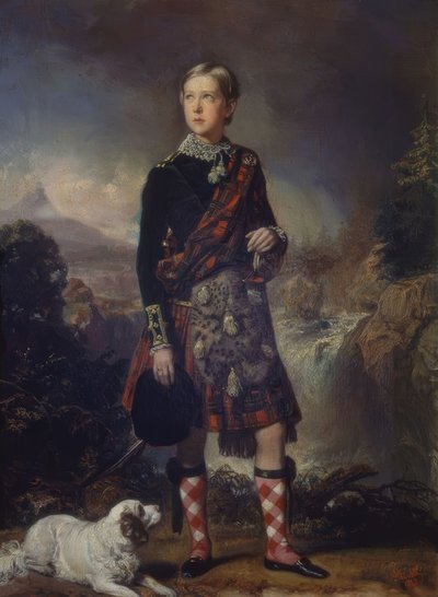 Der Junge Enrique O’Shea Montgomery, gekleidet als Schotte, 1848 von Federico de Madrazo y Kuntz