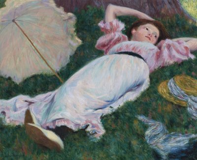 Impressionismus: Liegende Frau von Federigo Zandomeneghi