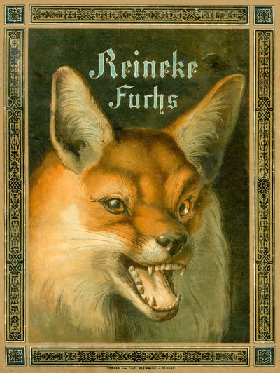 Titelseite von Reineke Fuchs von Fedor Alexis Flinzer