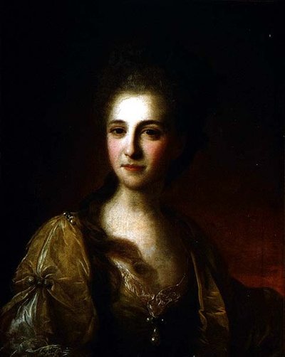 Porträt einer unbekannten Frau, ca. 1770 von Fedor Stepanovich Rokotov