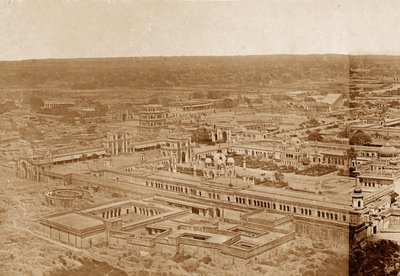 Gesamtansicht von Husainabad und seiner Umgebung von Felice Beato