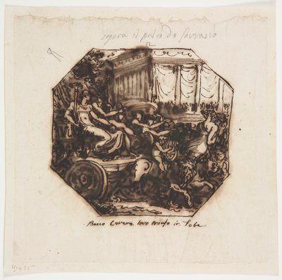 Der Triumph von Bacchus und Ceres von Felice Giani