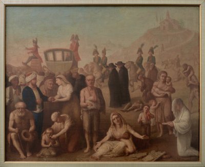 Vittorio Emanuele I betritt Genua von Felice Guascone