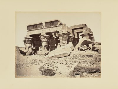 Koum-Ombos (Ägypten) von Félix Bonfils