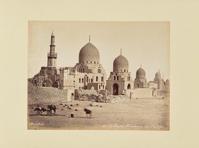 Kairo, Gräber der Kalifen von Félix Bonfils