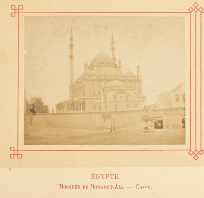 Moschee von Mohamet-Ali. - Kairo. von Félix Bonfils