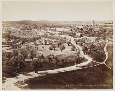Tal von ... Palästina #313 von Félix Bonfils