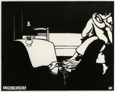 Fünf Uhr von Felix Edouard Vallotton