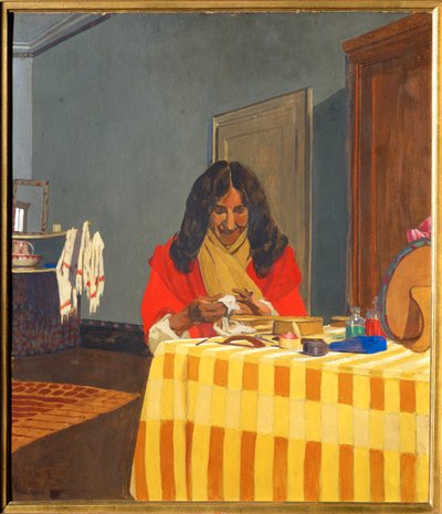 Mme. Felix Vallotton von Felix Edouard Vallotton