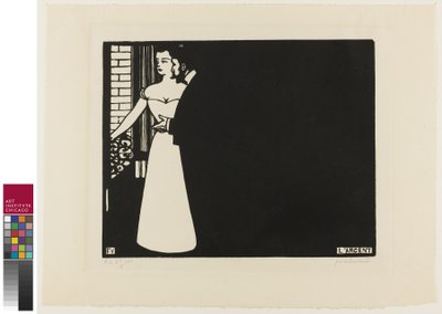 Geld, Platte fünf aus Intimitäten von Felix Edouard Vallotton