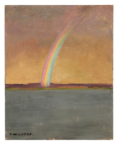 Regenbogen, um 1909 von Felix Edouard Vallotton