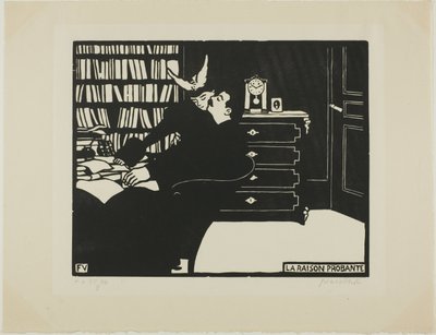 Der zwingende Grund, Platte vier aus Intimitäten von Felix Edouard Vallotton