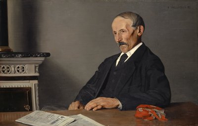 Der alte Concierge, 1893 von Felix Edouard Vallotton