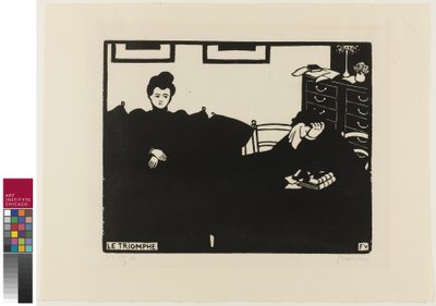 Der Triumph, Platte zwei aus Intimitäten von Felix Edouard Vallotton