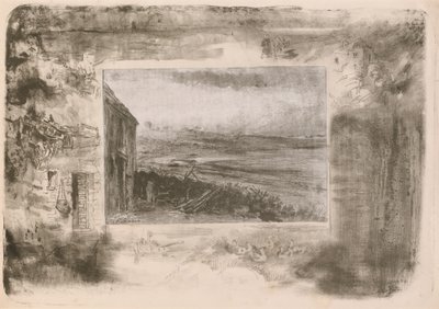 Fischerhütte von Felix Hilaire Buhot