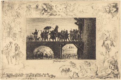 Der gleiche Abend, 1878 von Felix Hilaire Buhot