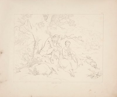 Die Legende von Sleepy Hollow, Blatt 3 von 6 von Felix O. C. Darley