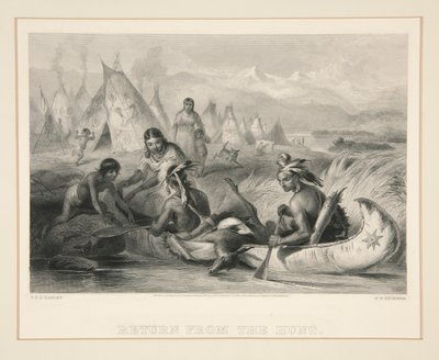 Rückkehr von der Jagd von Felix O. C. Darley