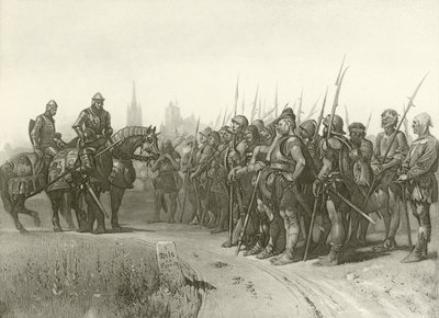 Erster Teil von König Heinrich IV. Akt IV, Szene II (Gravur) von Felix Octavius Carr Darley