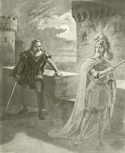 Hamlet. Akt I, Szene V von Felix Octavius Carr Darley