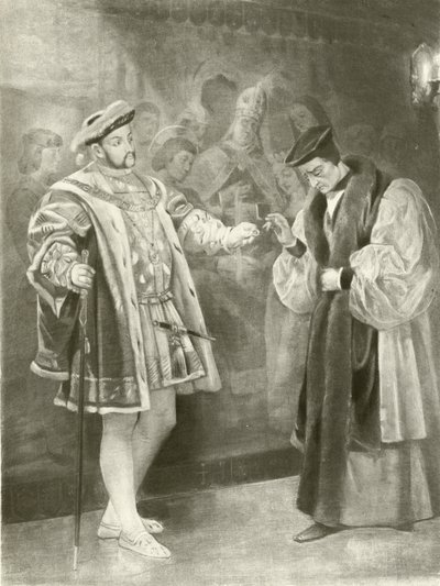 König Heinrich VIII. Akt V, Szene I von Felix Octavius Carr Darley