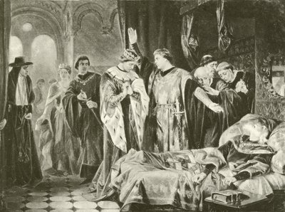 Zweiter Teil von Heinrich VI. Akt III-Szene II (Gravur) von Felix Octavius Carr Darley