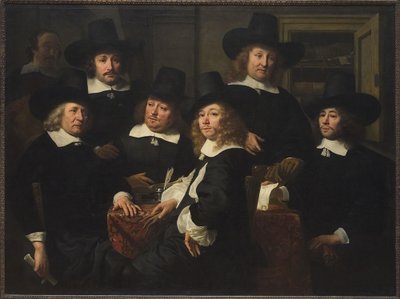 Die Regenten des Nieuwezijds Huiszittenhuis von Ferdinand Bol