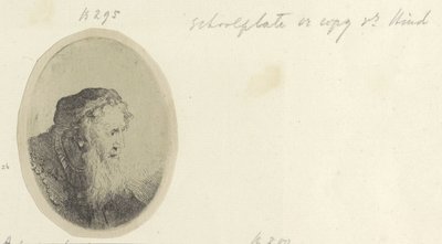 Alter Mann mit Bart von Ferdinand Bol