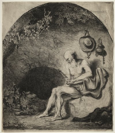Der heilige Hieronymus in der Buße von Ferdinand Bol
