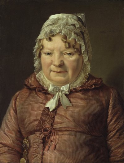 Porträt der Mutter von Kapitän von Stierle-Holzmeister von Ferdinand Georg Waldmüller