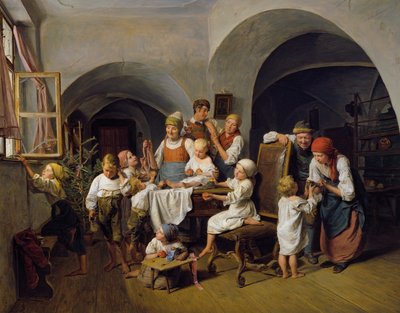 Christtagsmorgen von Ferdinand Georg Waldmuller
