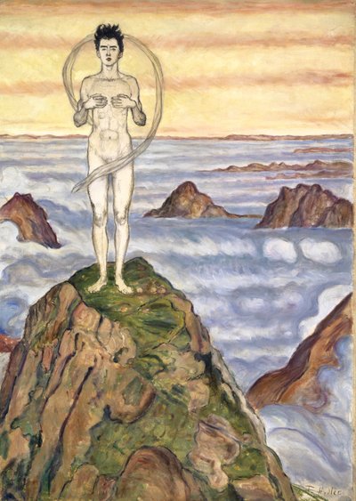 Blick ins Unendliche, 1903 von Ferdinand Hodler