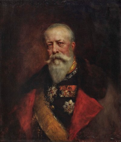 Porträt von Großherzog Friedrich I. von Baden 1826-1907 von Ferdinand Keller