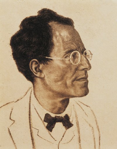 Porträt des österreichischen Komponisten und Dirigenten Gustav Mahler von Ferdinand Michl