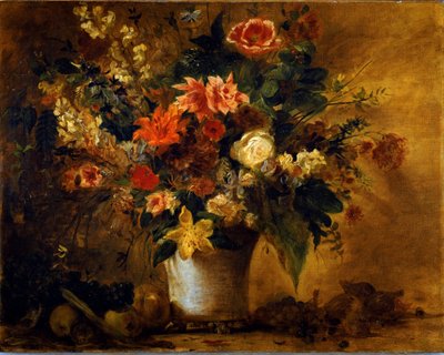 Blumen und Früchte von Ferdinand Victor Eugene Delacroix
