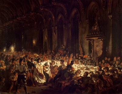 Die Ermordung des Bischofs von Lüttich von Ferdinand Victor Eugene Delacroix