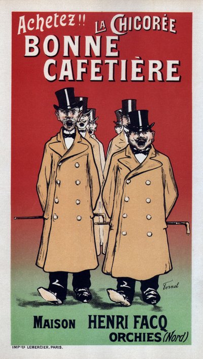 La Chicoree Bonne Cafetiere Poster, 1899 von Fernand Fernel