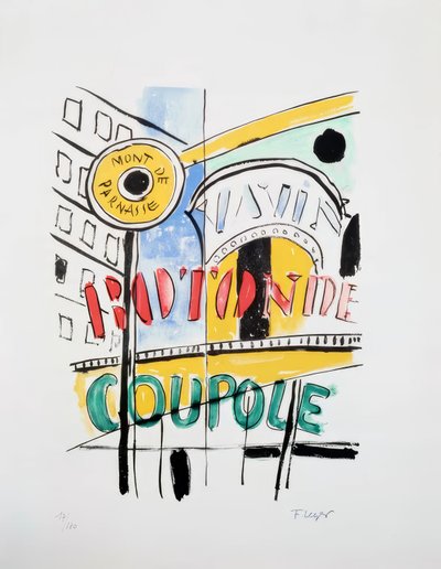 Die Stadt Montparnasse von Fernand Leger