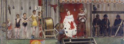Grimaces et misère - Les Saltimbanques, 1888 von Fernand Pelez
