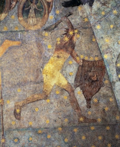 Kuppel des Tierkreises (Detail von Herkules) von Fernando Gallego
