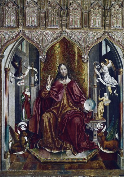 Der segnende Christus von Fernando Gallego