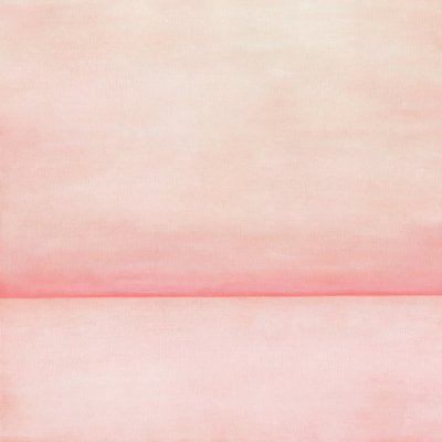 Sanfter Rosa Horizont von Fernando Vieira
