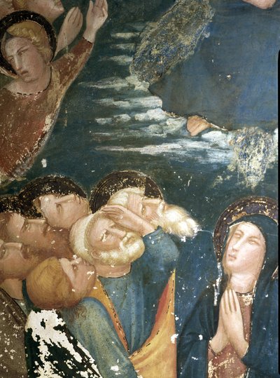 Himmelfahrt Jesu, Detail von Ferrer Bassa