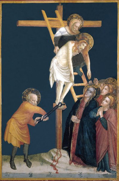 Kreuzabnahme (Detail) von Ferrer Bassa
