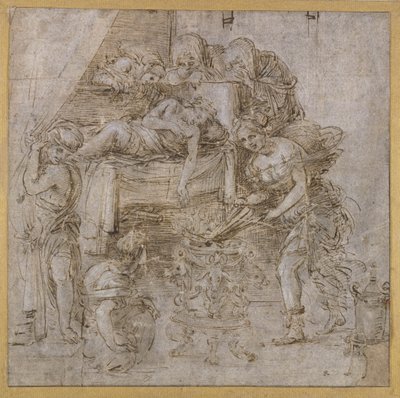 Der Tod des Meleager von Filippino Lippi