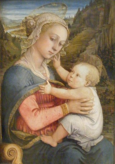 Maria mit Kind von Filippo Lippi