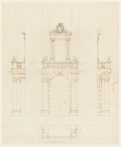 Türrahmen und Türzarge von Filippo Marchionni