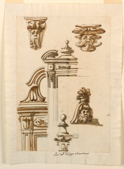 Architekturstudien von Filippo Marchionni