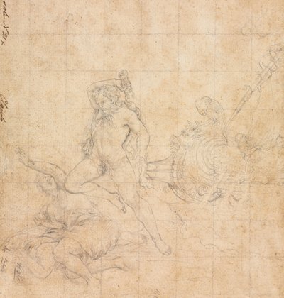 Herkules und der Gürtel der Hippolyta von Filippo Napoletano