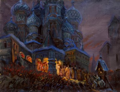 Die Krönung von Fjodor Fjodorowitsch Fedorowski